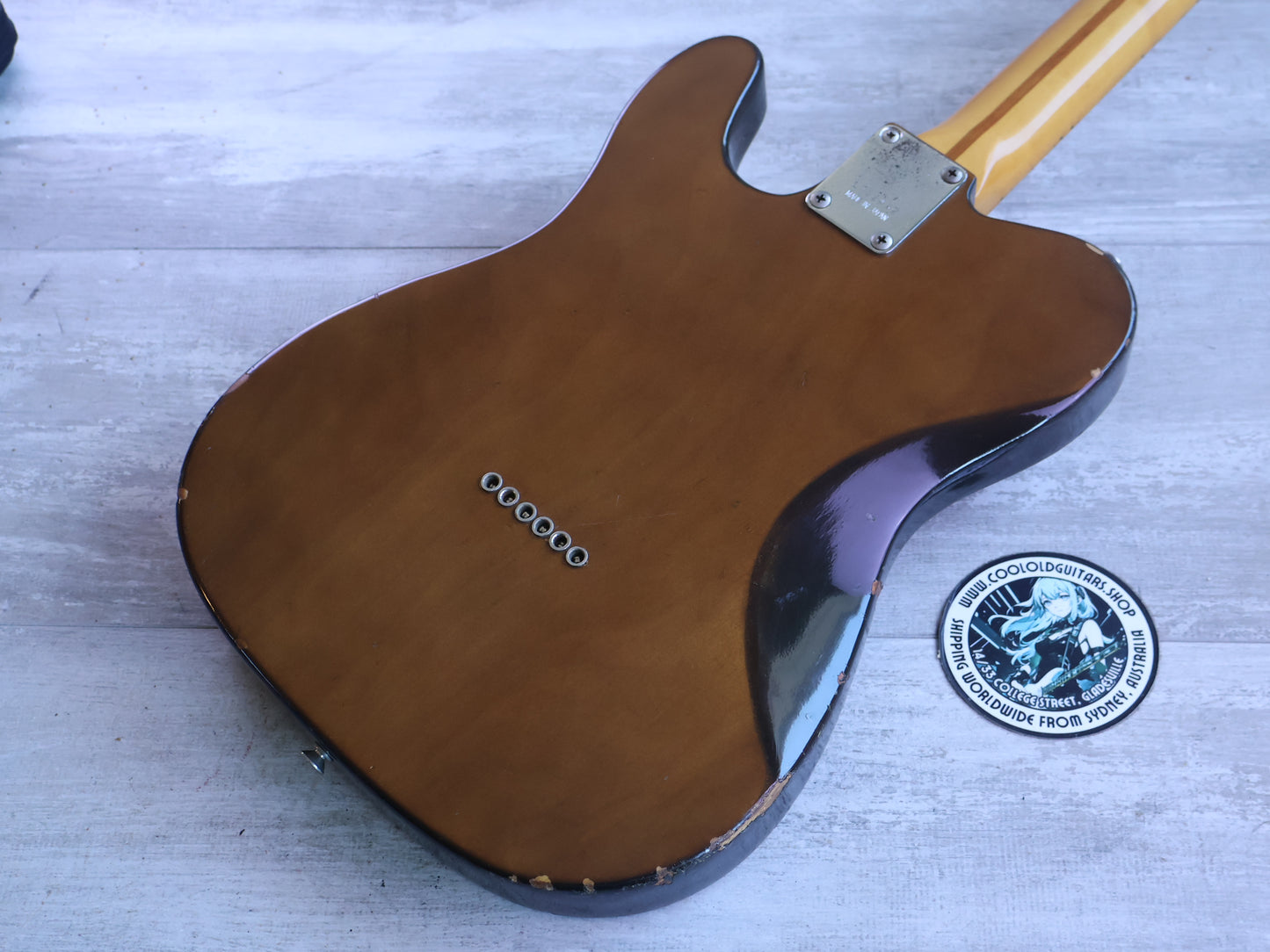 1976 Greco TD500 Telecaster Deluxe (Mocha)