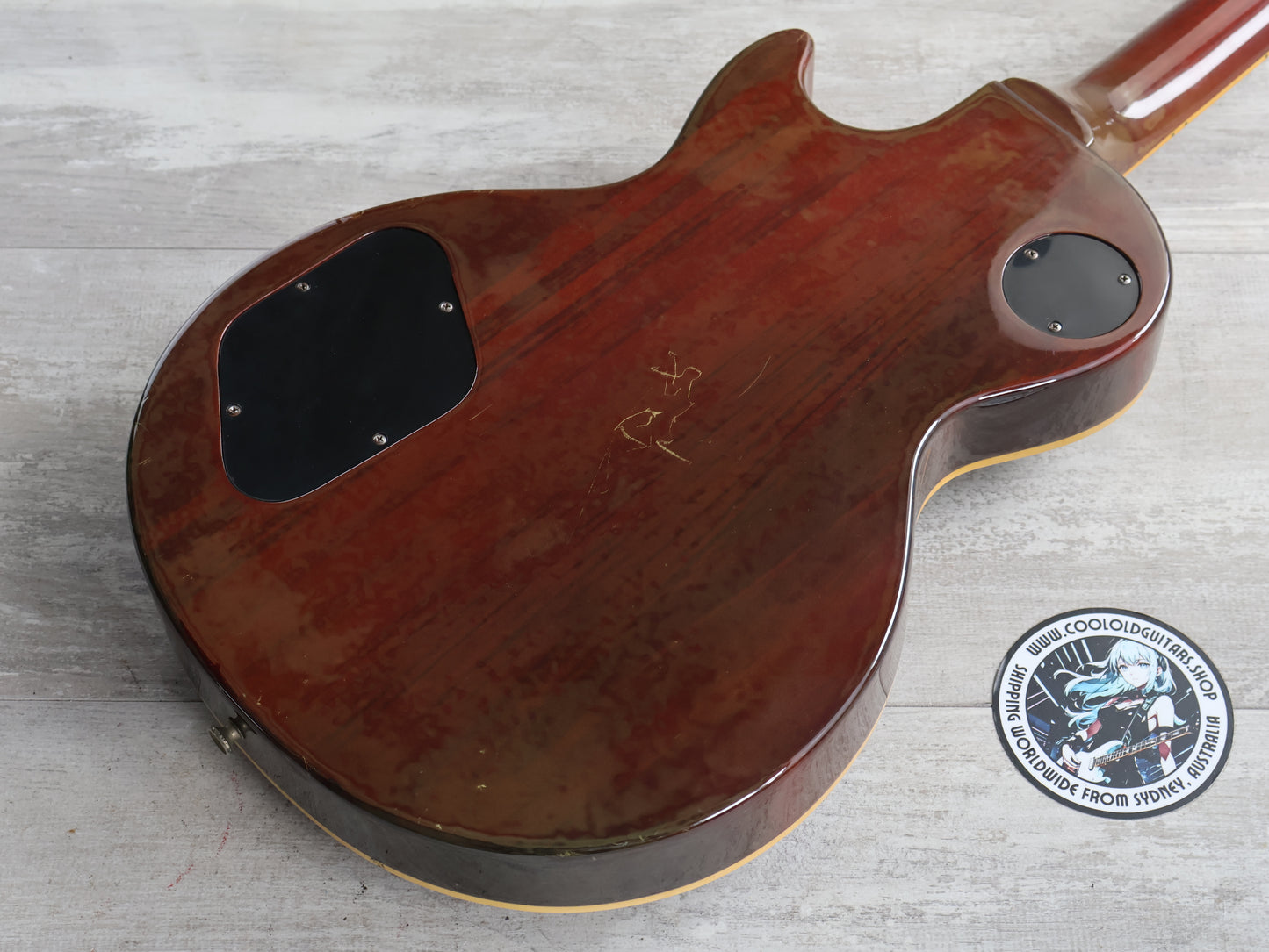 1983 Yamaha Japan SL550S Studio Lord Les Paul Standard (Brown Oil Stain)