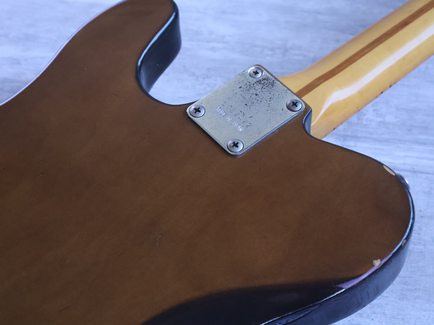 1976 Greco TD500 Telecaster Deluxe (Mocha)