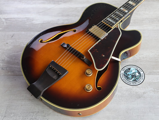 1983 Ibanez Japan JP20 Joe Pass Signature Hollowbody (Brown Sunburst)
