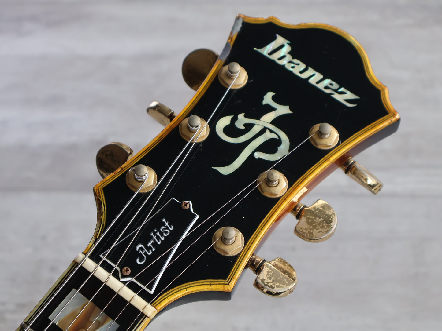 1983 Ibanez Japan JP20 Joe Pass Signature Hollowbody (Brown Sunburst)