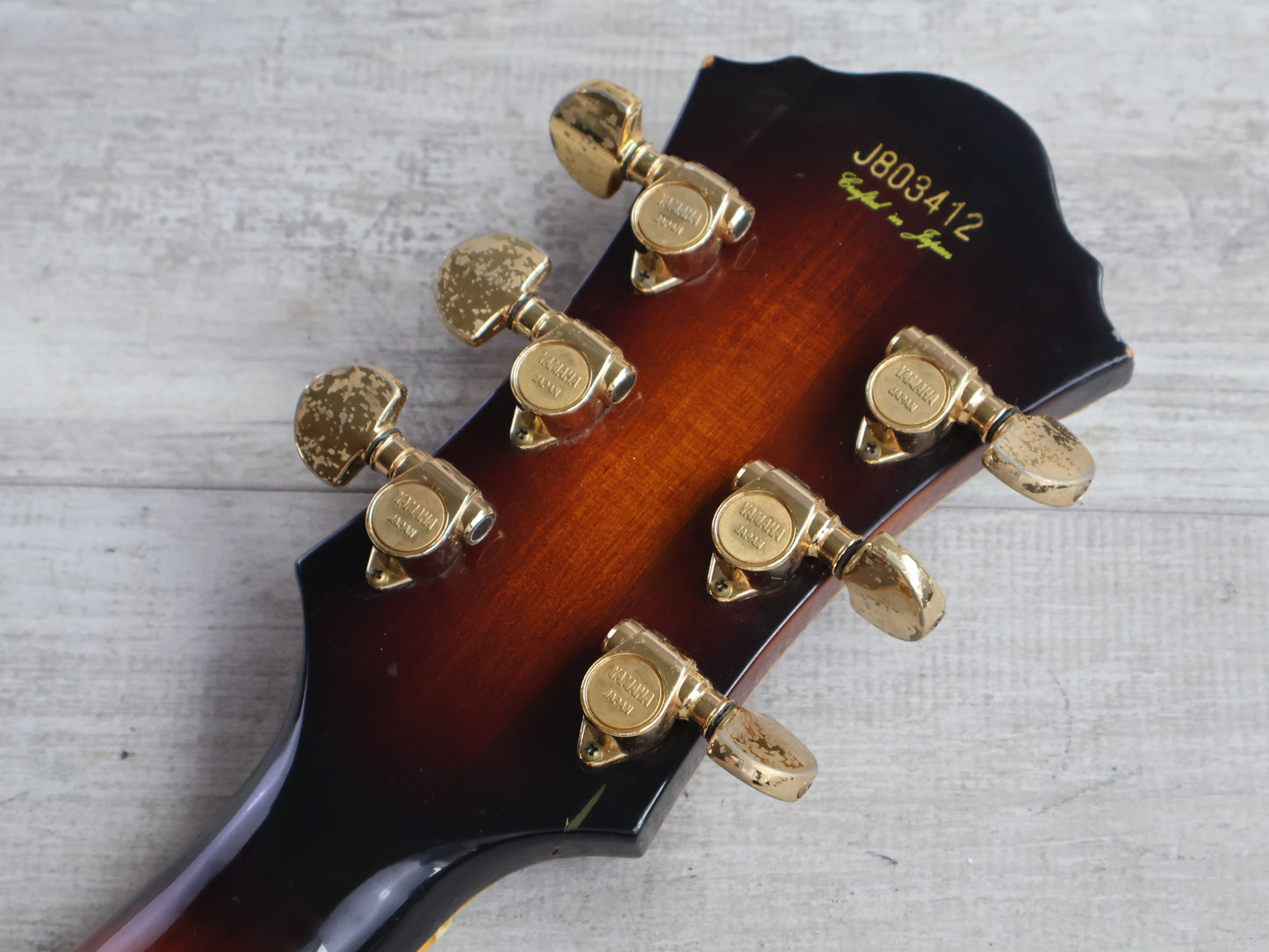 1983 Ibanez Japan JP20 Joe Pass Signature Hollowbody (Brown Sunburst)