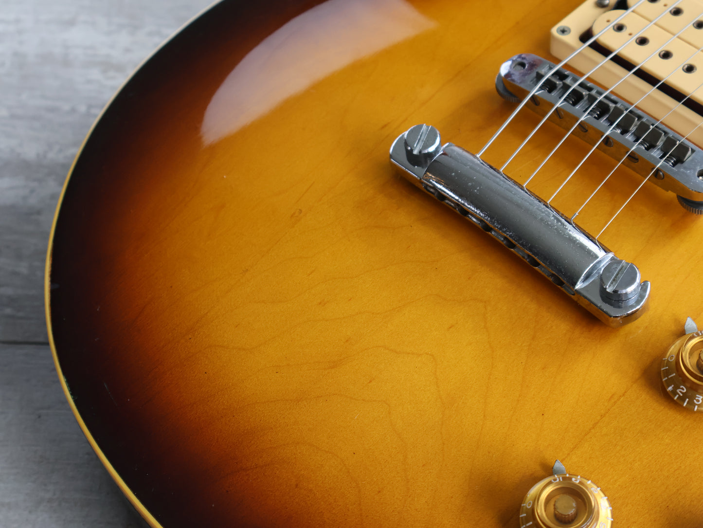 1980 Aria Pro II Japan LS-500D Les Paul Standard w/Dimarzio's (Brown Sunburst)