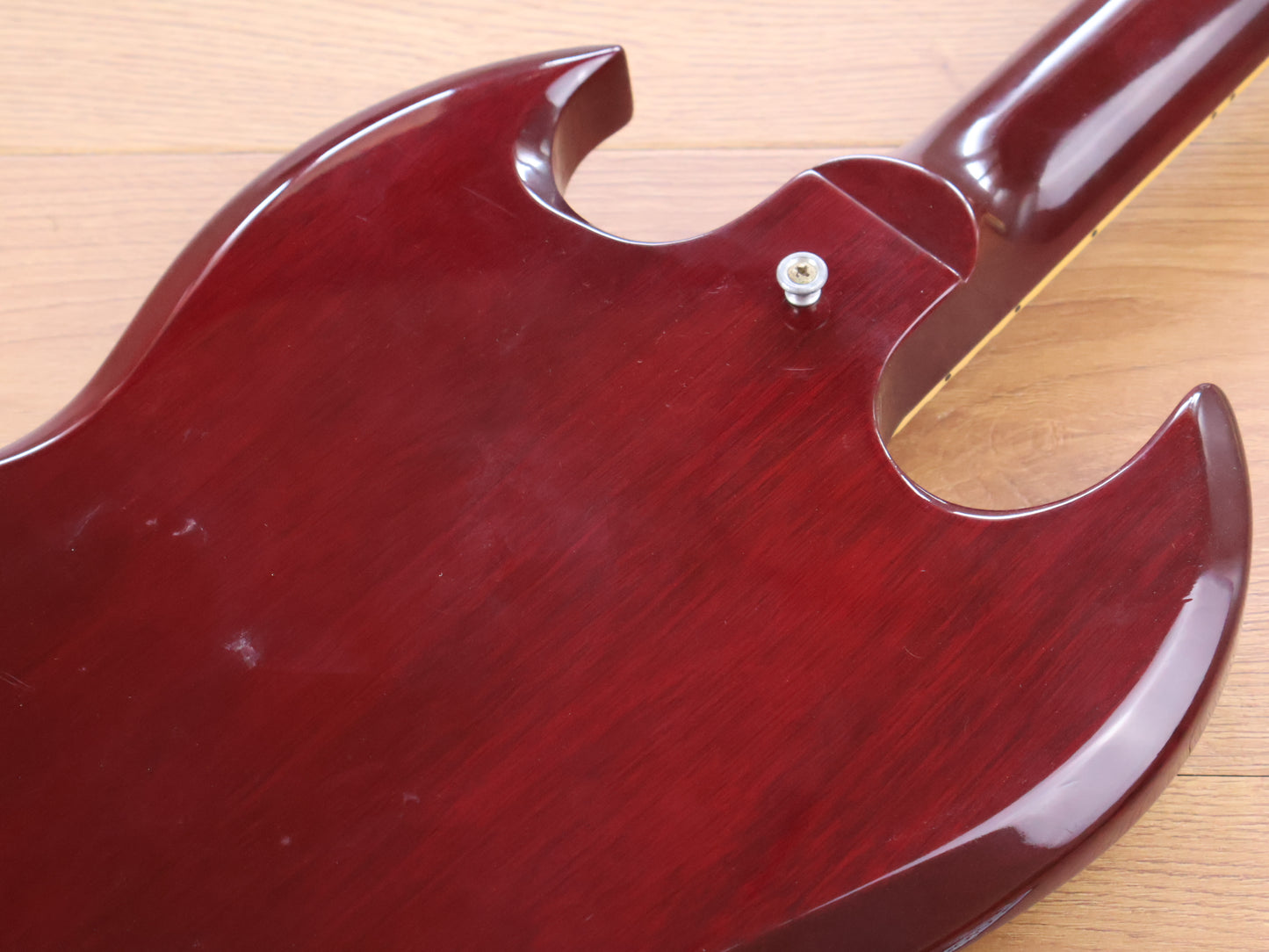 1990 Gibson USA '62 Reissue "Small Guard" SG (Wine Red) w/Case