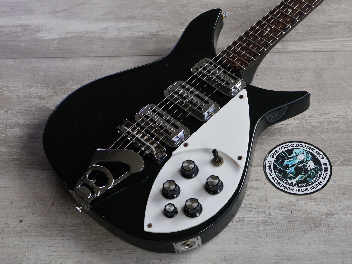 1978 Greco Japan JLG80 John Lennon Model (Black)