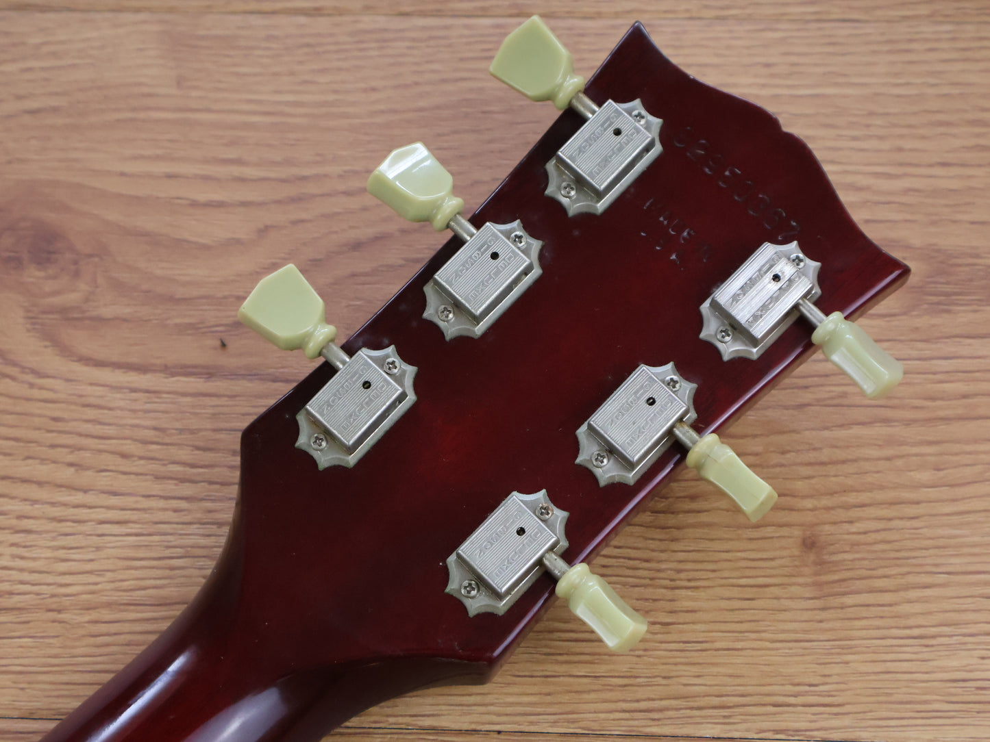 1990 Gibson USA '62 Reissue "Small Guard" SG (Wine Red) w/Case