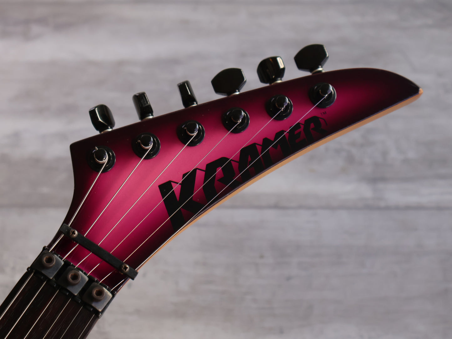 1980's Kramer Japan EK1-BF HS Superstrat (Purple Burst)