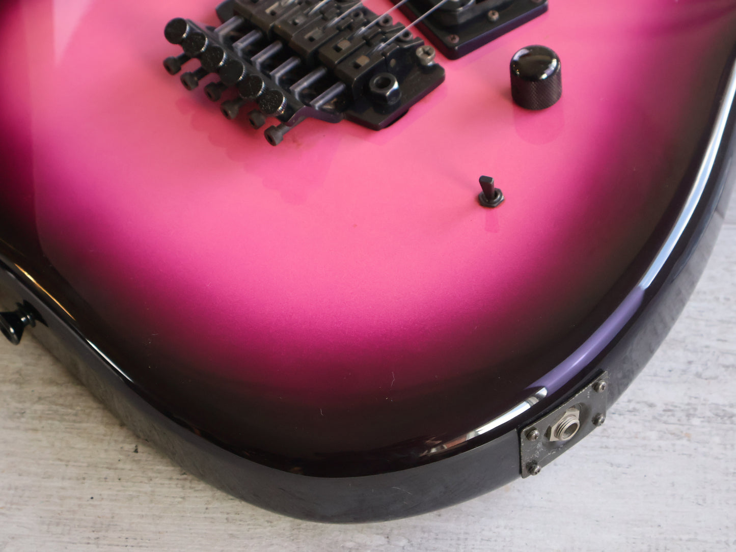 1980's Kramer Japan EK1-BF HS Superstrat (Purple Burst)