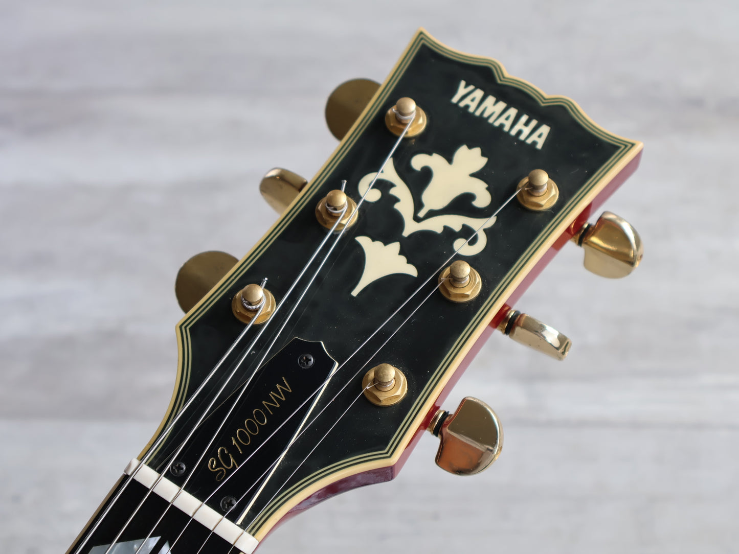 1984 Yamaha Japan SG-1000NW Limited Edition Double Cutaway (Cherry Sunburst)