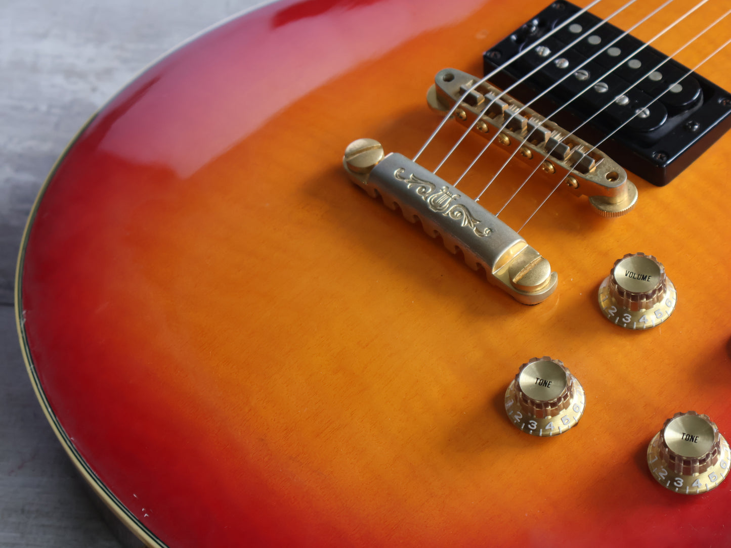 1984 Yamaha Japan SG-1000NW Limited Edition Double Cutaway (Cherry Sunburst)