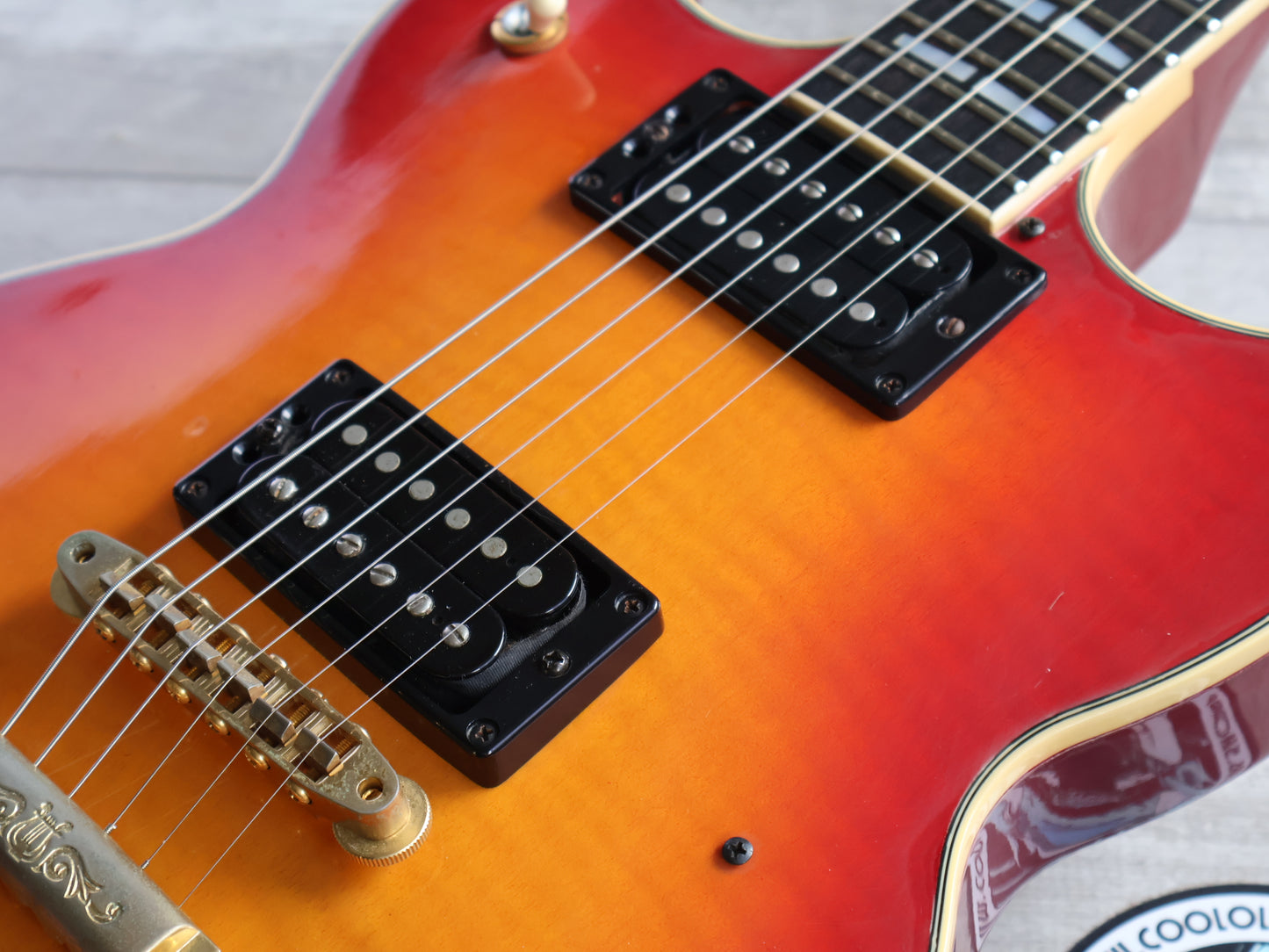 1984 Yamaha Japan SG-1000NW Limited Edition Double Cutaway (Cherry Sunburst)