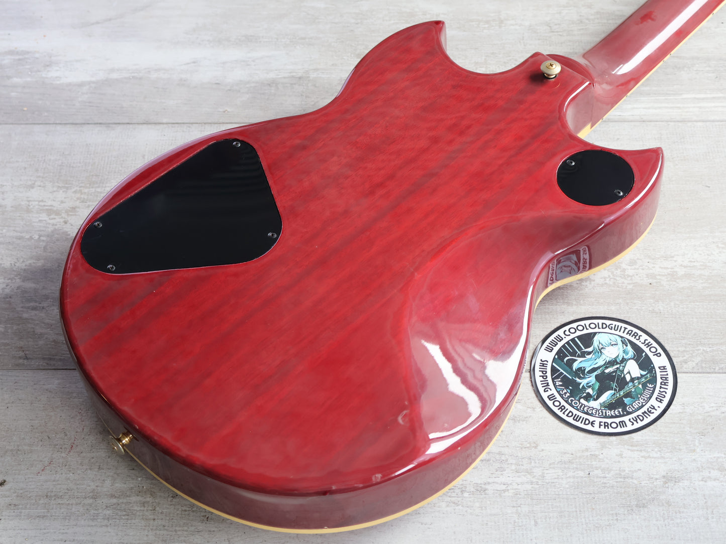 1984 Yamaha Japan SG-1000NW Limited Edition Double Cutaway (Cherry Sunburst)