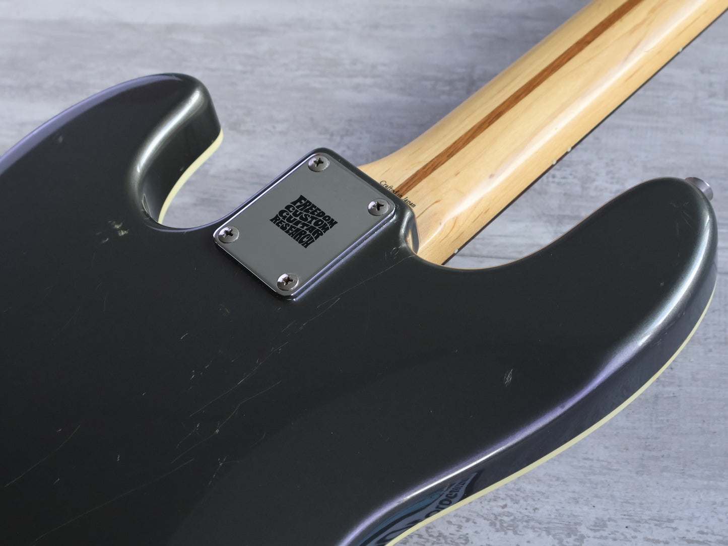 2006 Fender Japan AJB-65 Aerodyne Jazz Bass (Dolphin Grey)