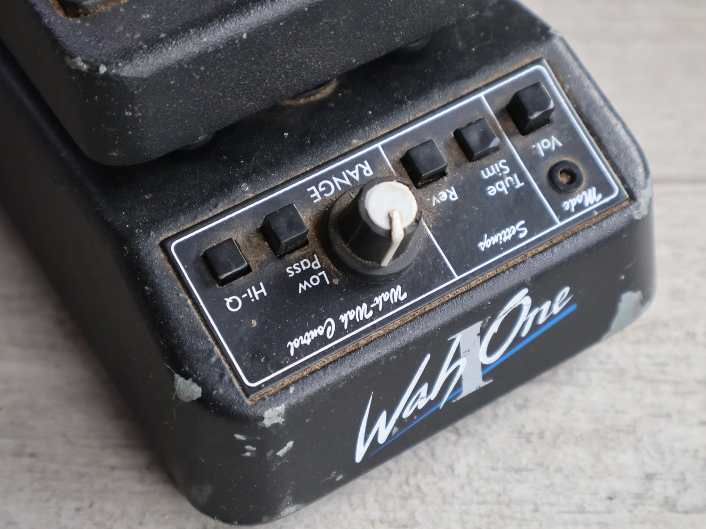 EBS WahOne Bass Volume & Wah Pedal