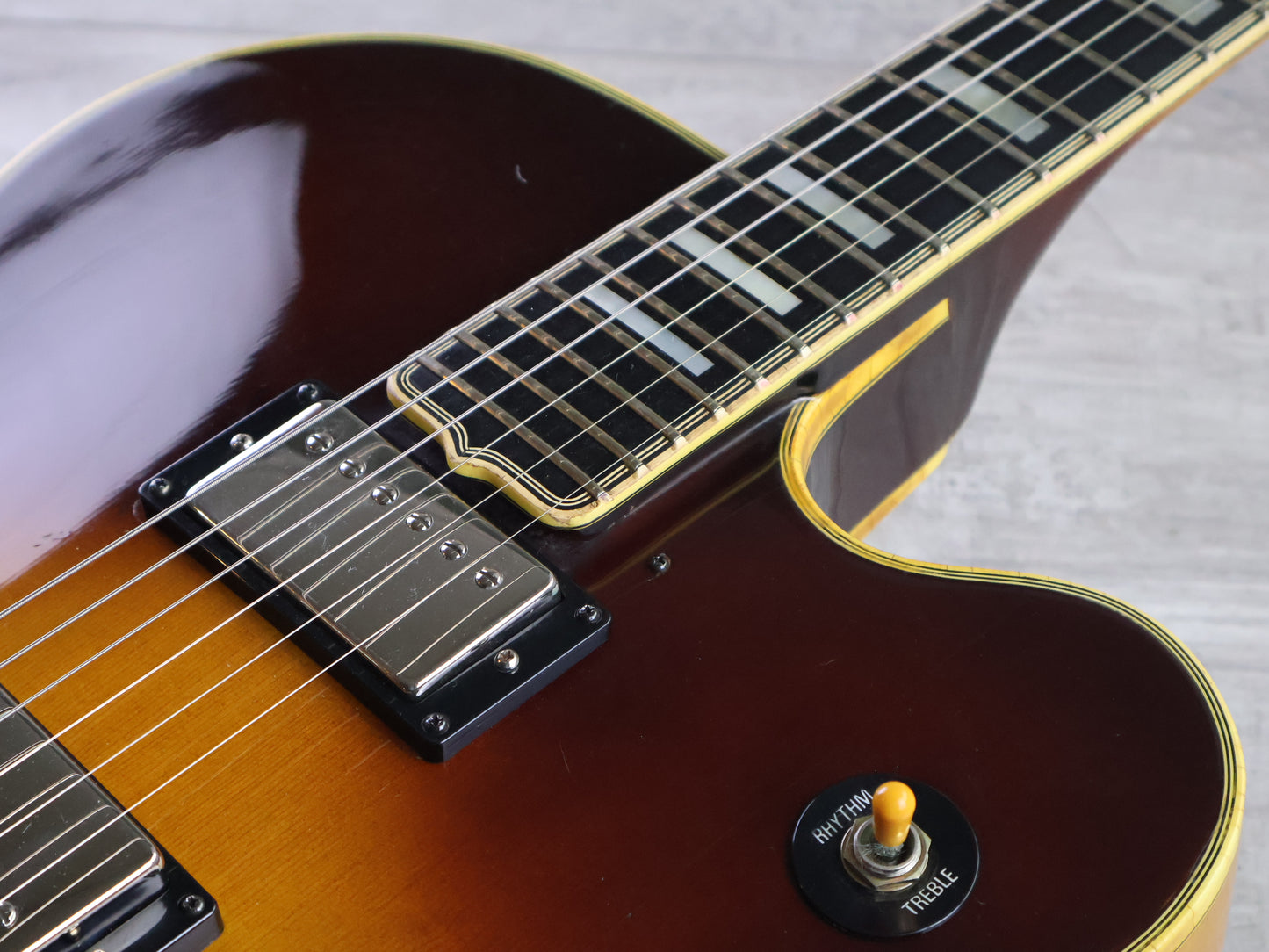 1976 Greco Japan BR-110 Byrdland Hollowbody (Brown Sunburst)
