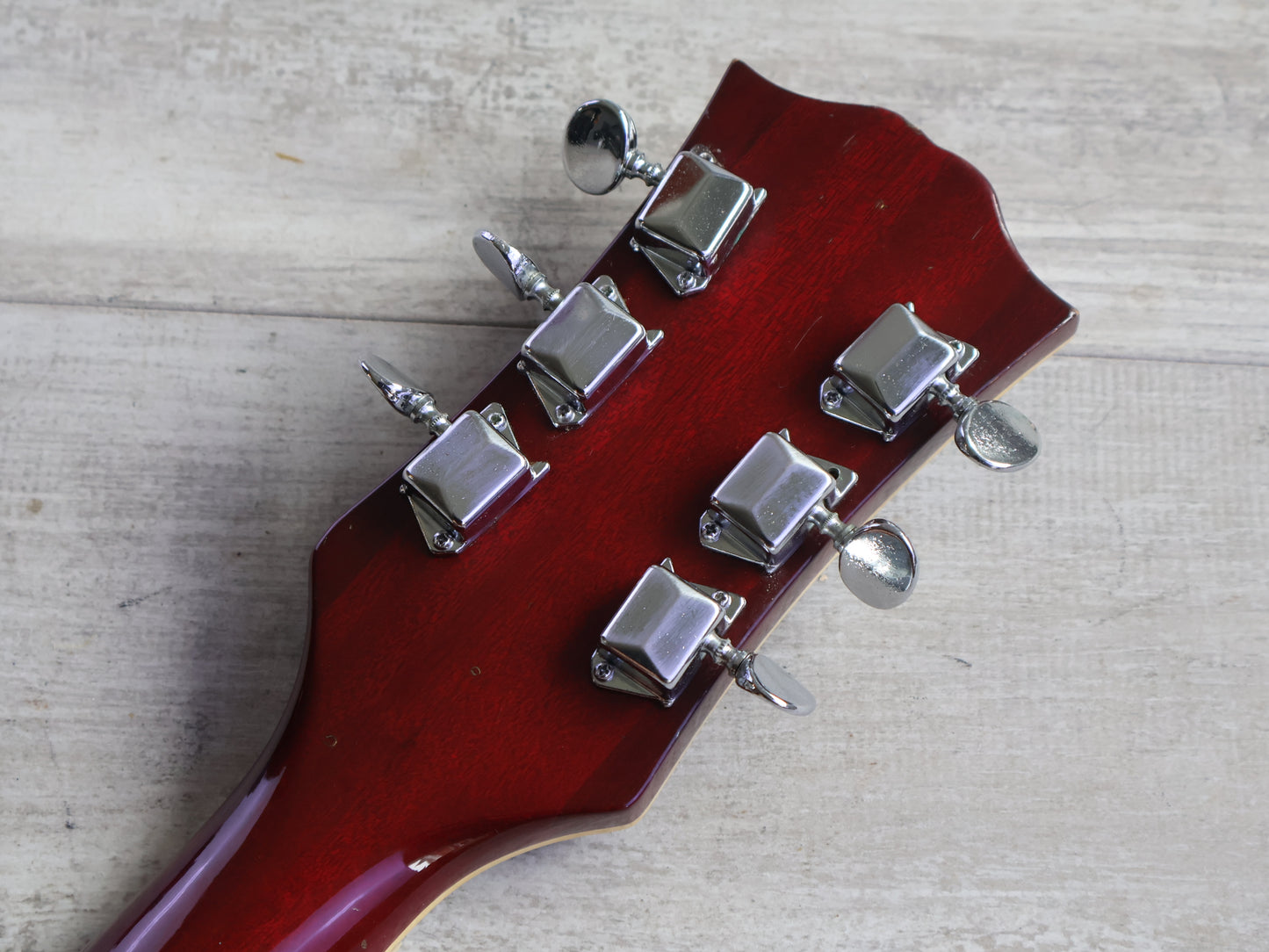 1970's Tomson SG Double Cutaway (Cherry Red)