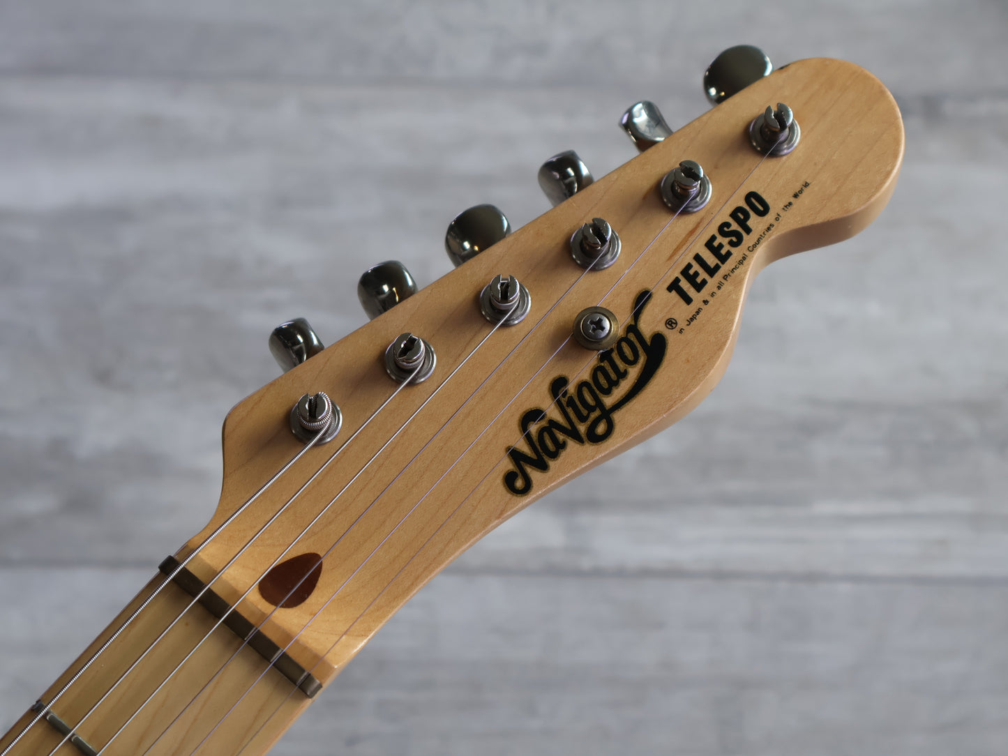 1980's Navigator (by ESP Japan) "Telespo" 50's Style Telecaster (Natural)