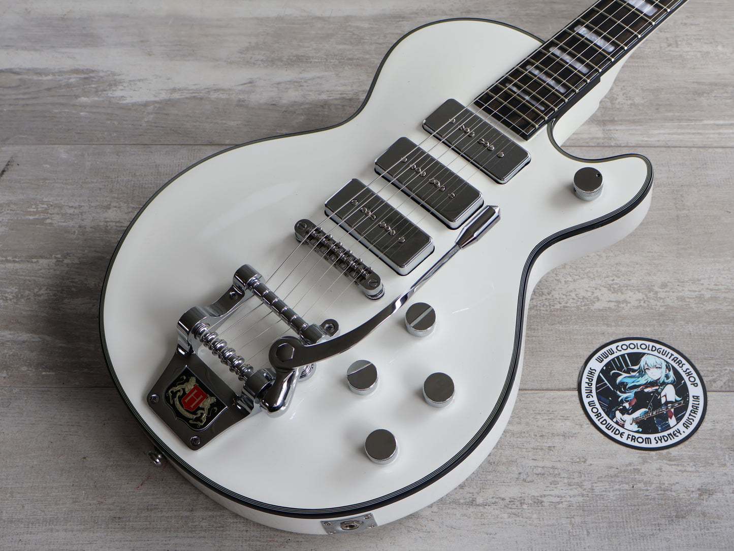 Hagstrom Tremar Super Swede P90 (White Gloss)