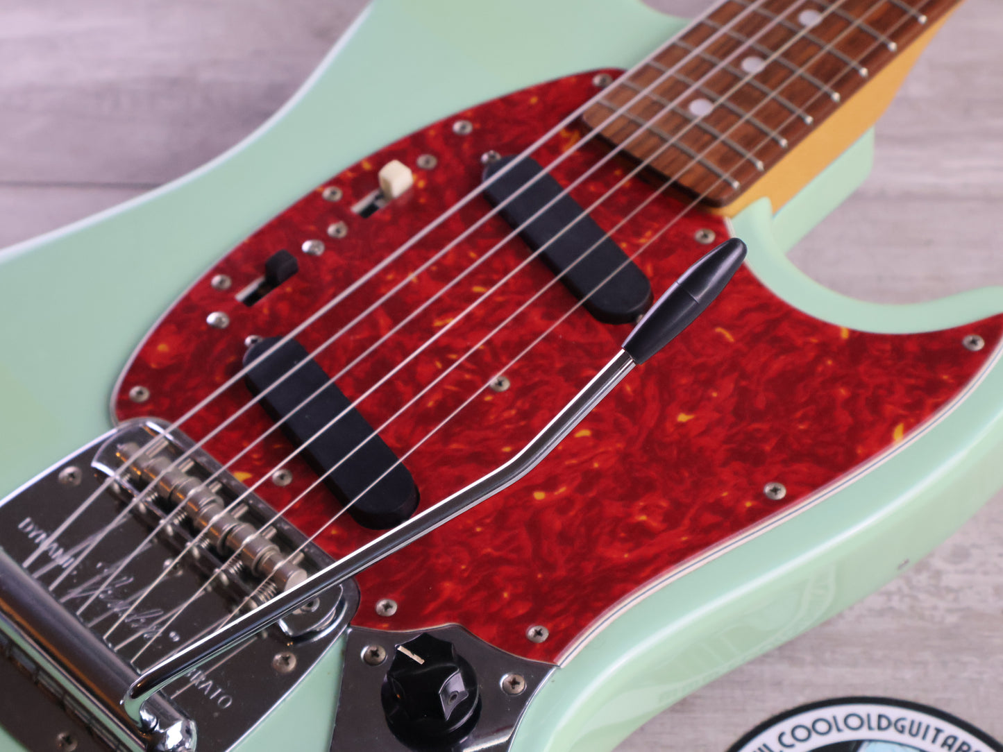 1997 Fender Japan MG69-65 '69 Reissue Mustang (Sonic Blue)