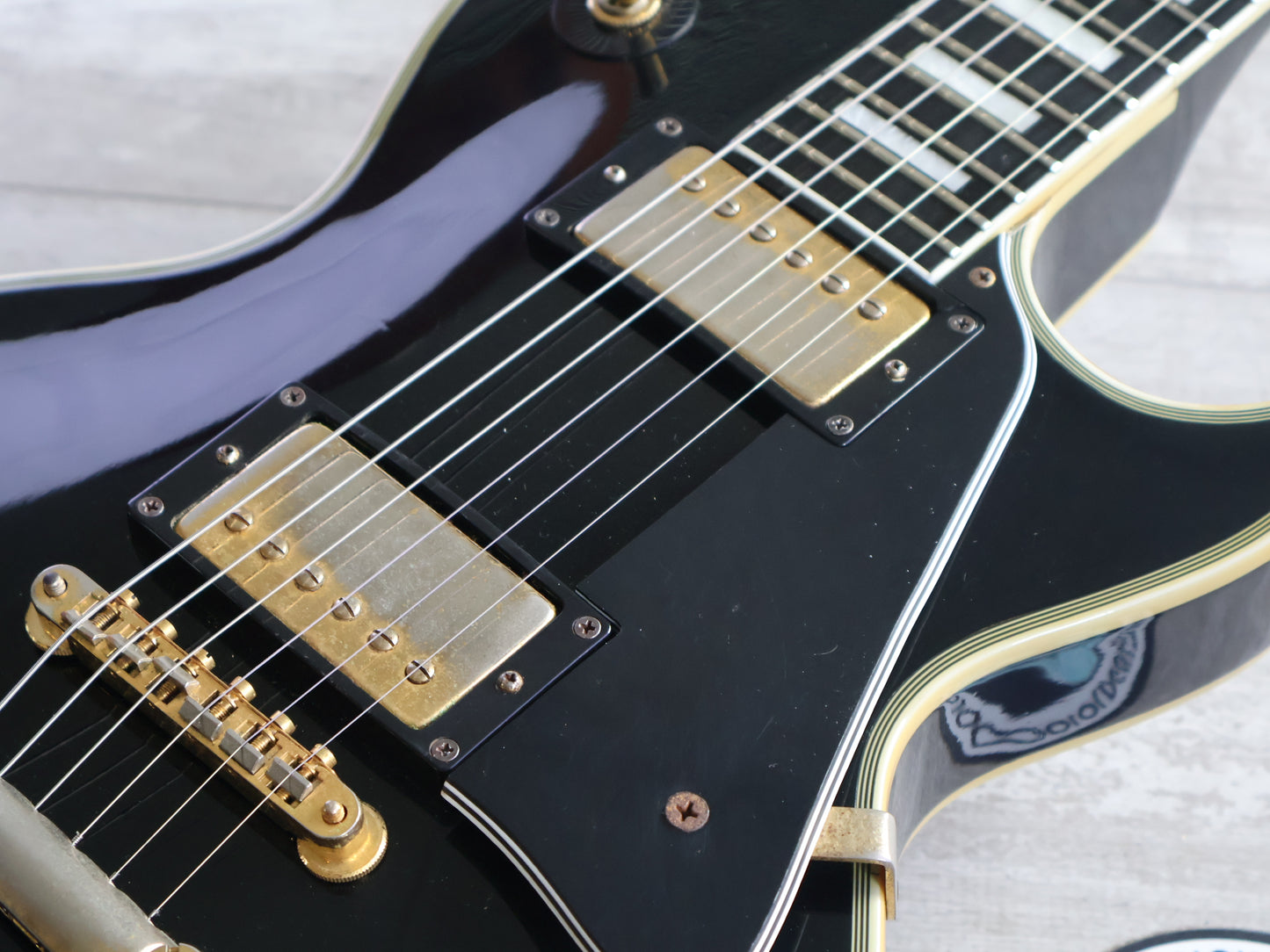 1990's Greco EGC '50's Reissue Les Paul Custom (Ebony)