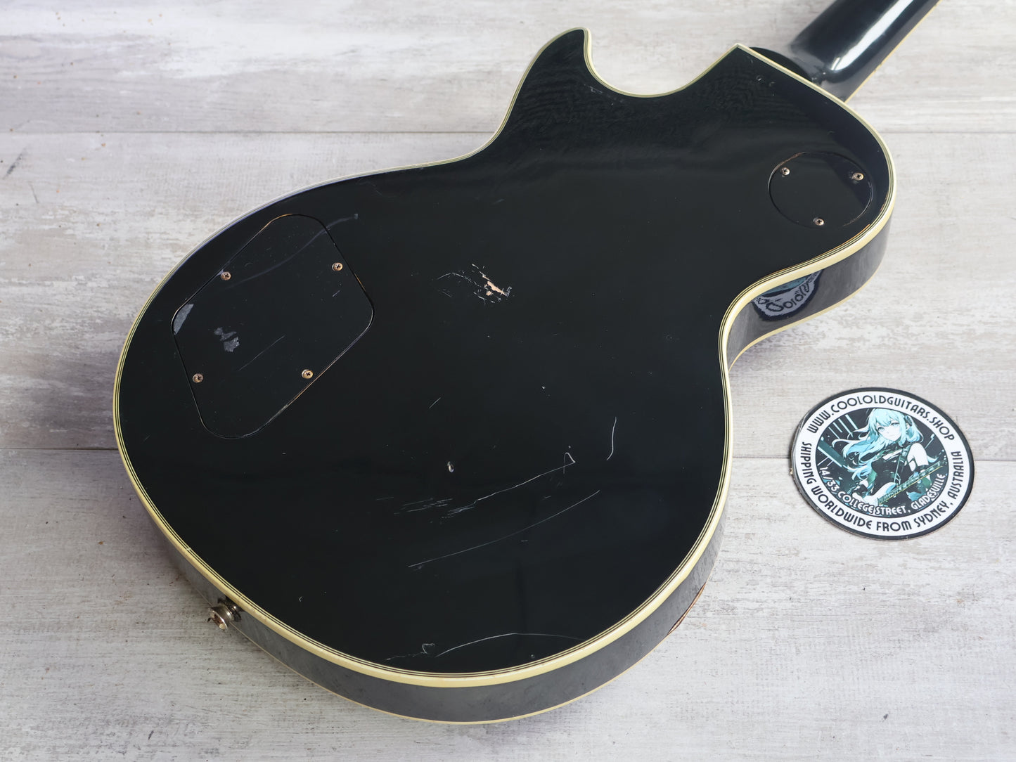 1990's Greco EGC '50's Reissue Les Paul Custom (Ebony)