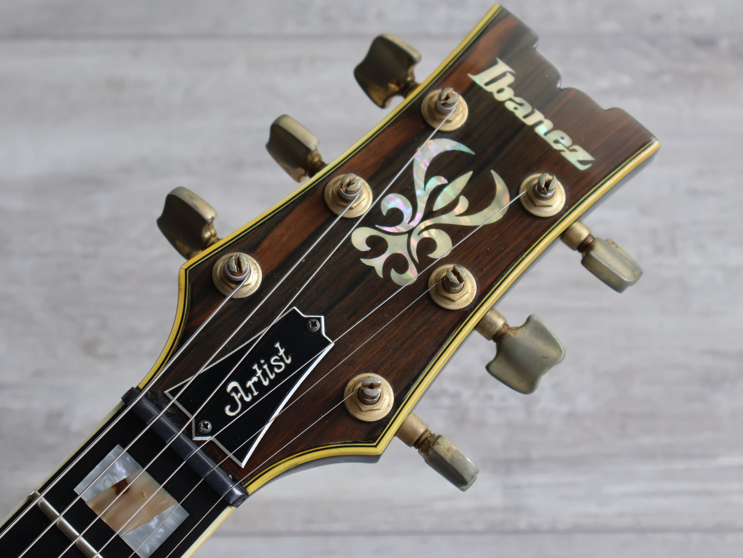 1984 Ibanez Japan AR350 Artist Double Cutaway (Marine Sunburst)