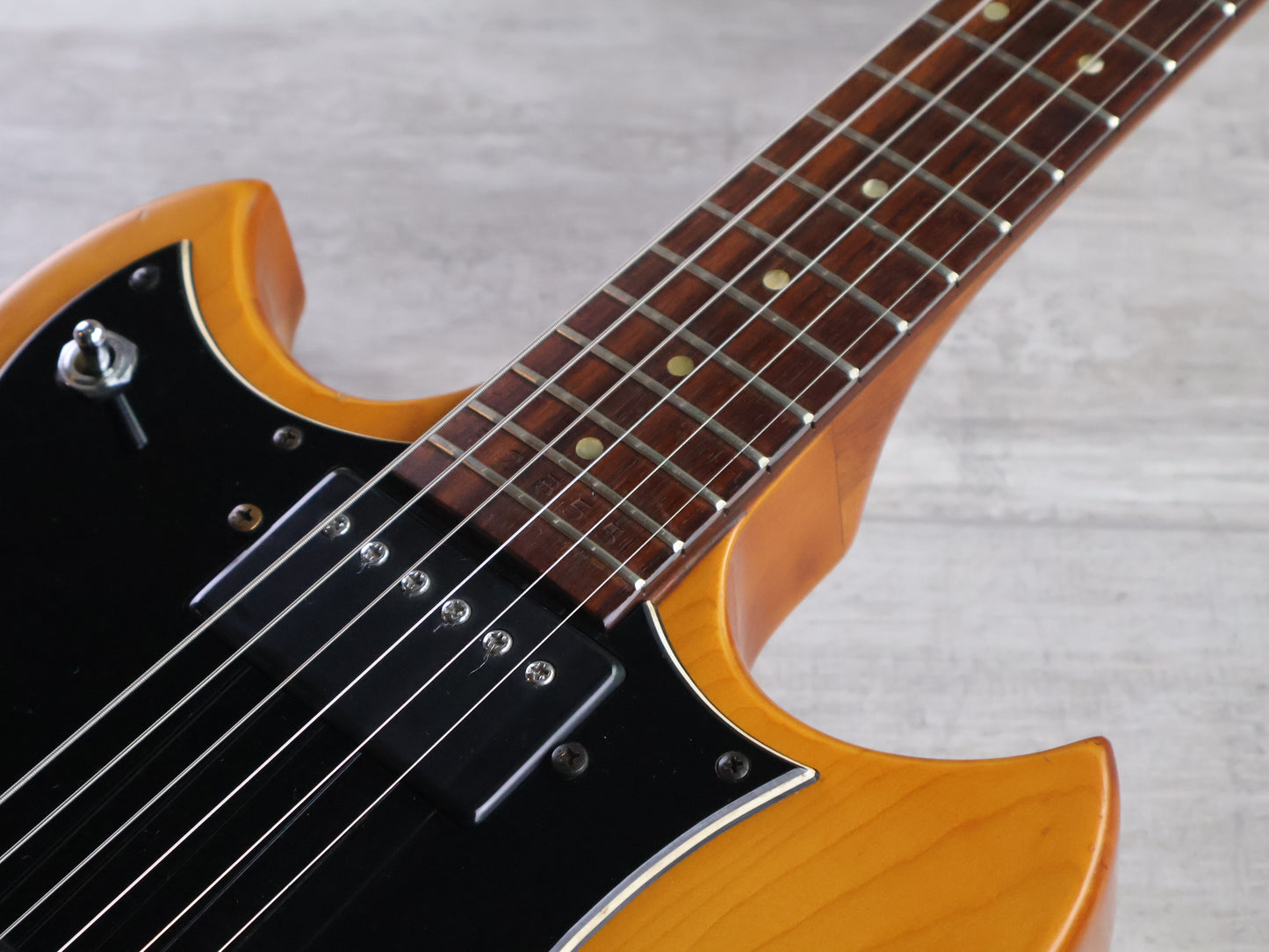1973 Yamaha Japan SG-50 Double Cutaway SG (Natural)