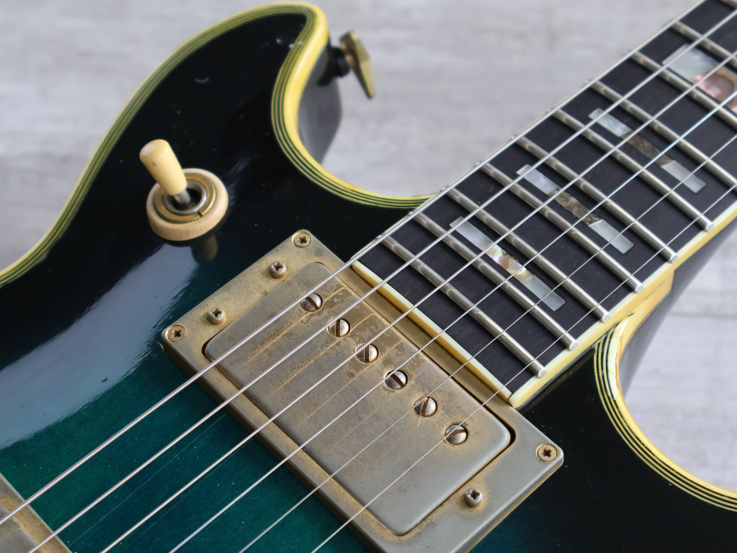 1984 Ibanez Japan AR350 Artist Double Cutaway (Marine Sunburst)