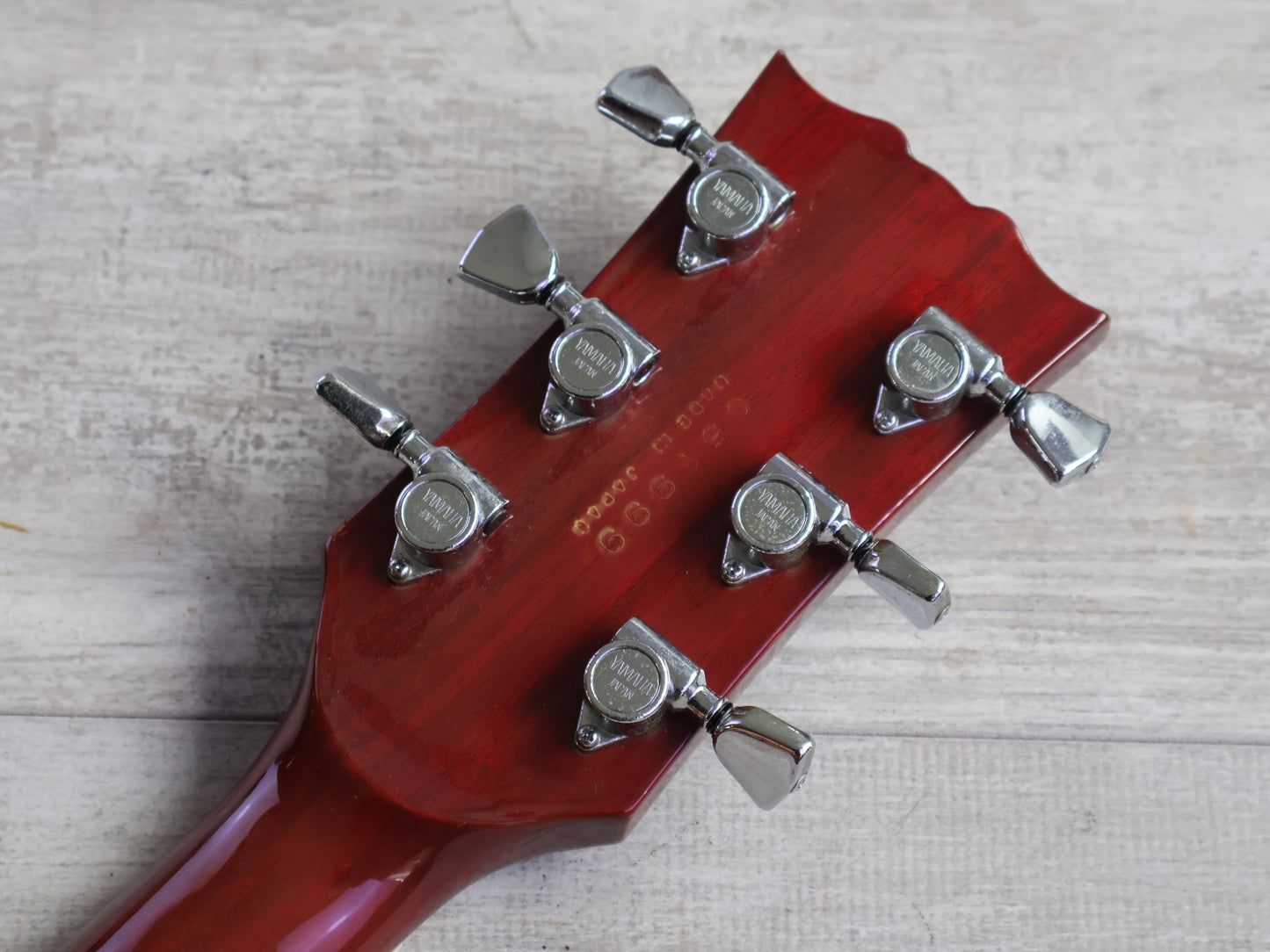 1980 Yamaha Japan SA-1000 ES-335 Semi-Hollowbody (Persimmon Red)