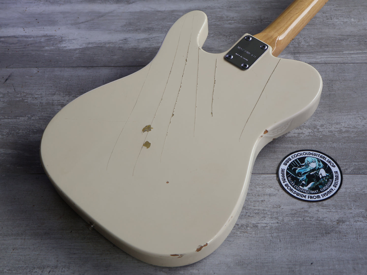 1973 Greco Japan TE-280 Vintage Telecaster (Aged White)