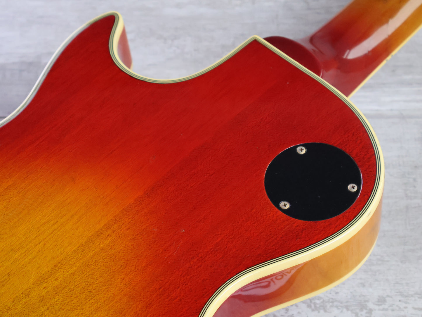 1981 Greco Japan EG-500C Super Power Les Paul Custom (Cherry Sunburst)