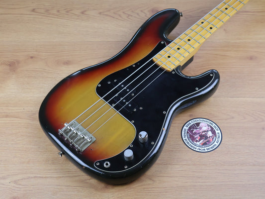 1977 Greco Japan PB450 Precision Bass (Sunburst)