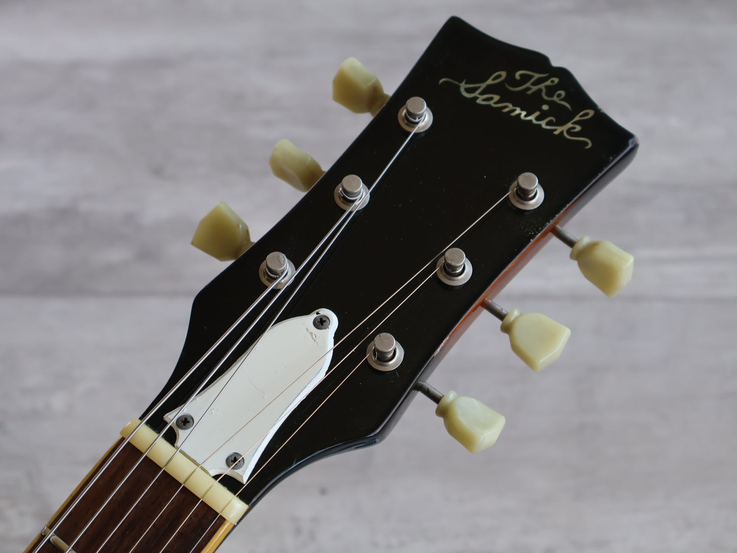 1989 Samick SA-1 Japanese Market ES-335 Semi Hollowbody (Brown Sunburst)