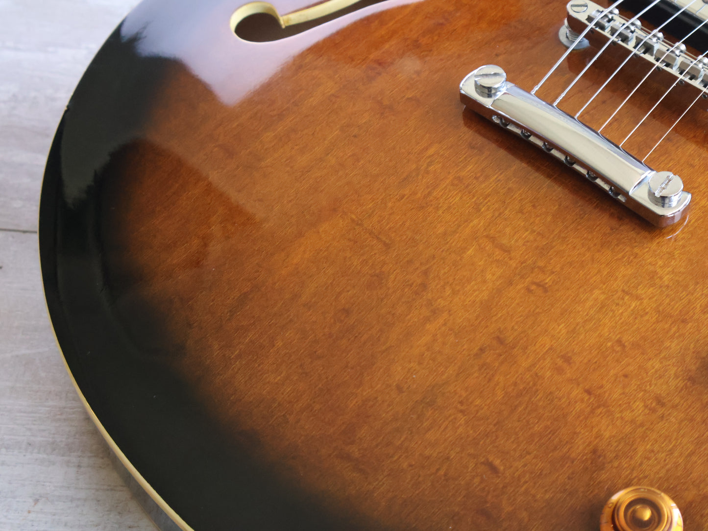 1989 Samick SA-1 Japanese Market ES-335 Semi Hollowbody (Brown Sunburst)