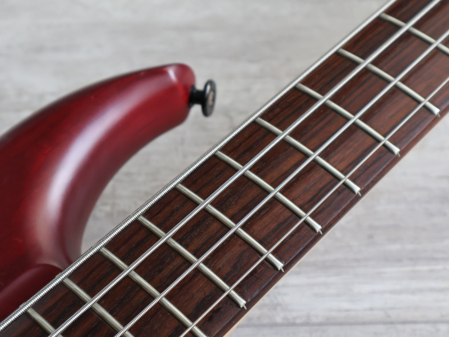 1990 Greco (by Atlansia) Stealth Deluxe Bass (Wine Red)