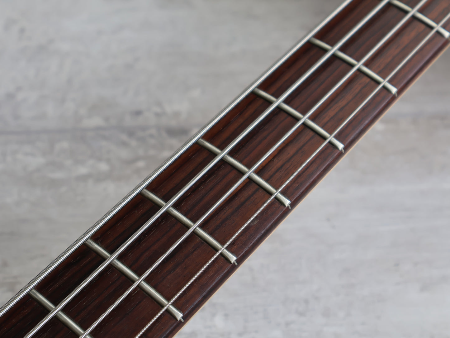 1990 Greco (by Atlansia) Stealth Deluxe Bass (Wine Red)