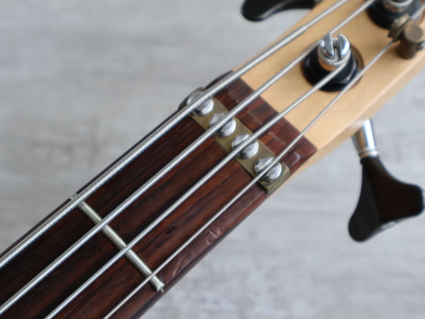 1990 Greco (by Atlansia) Stealth Deluxe Bass (Wine Red)