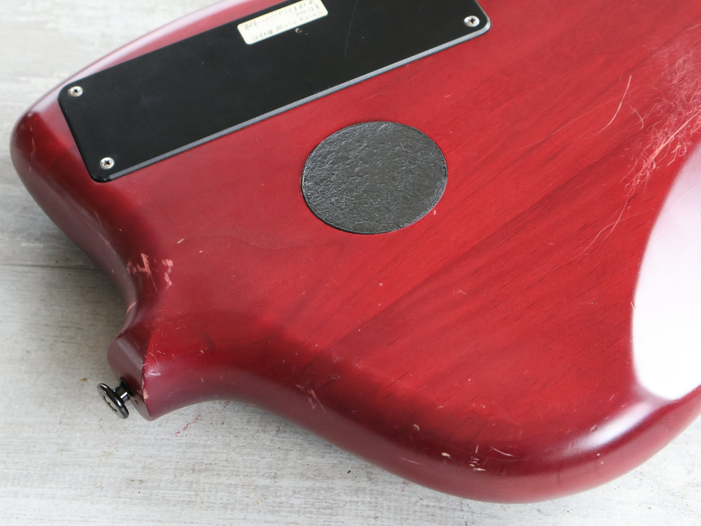1990 Greco (by Atlansia) Stealth Deluxe Bass (Wine Red)