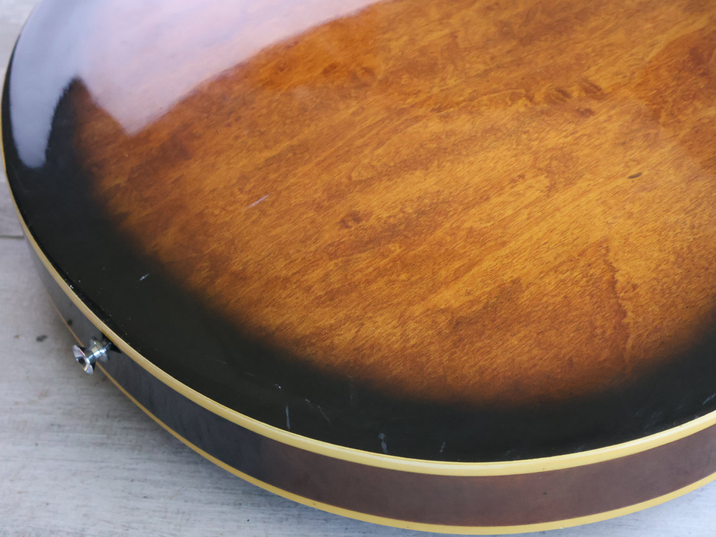 1989 Samick SA-1 Japanese Market ES-335 Semi Hollowbody (Brown Sunburst)