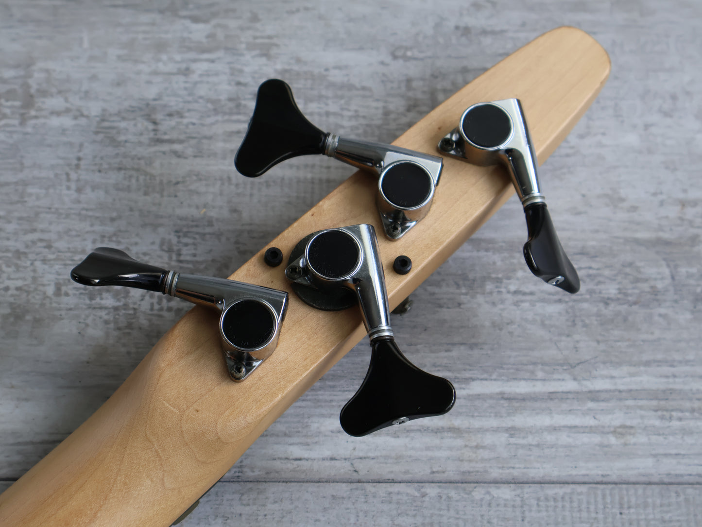 1990 Greco (by Atlansia) Stealth Deluxe Bass (Wine Red)