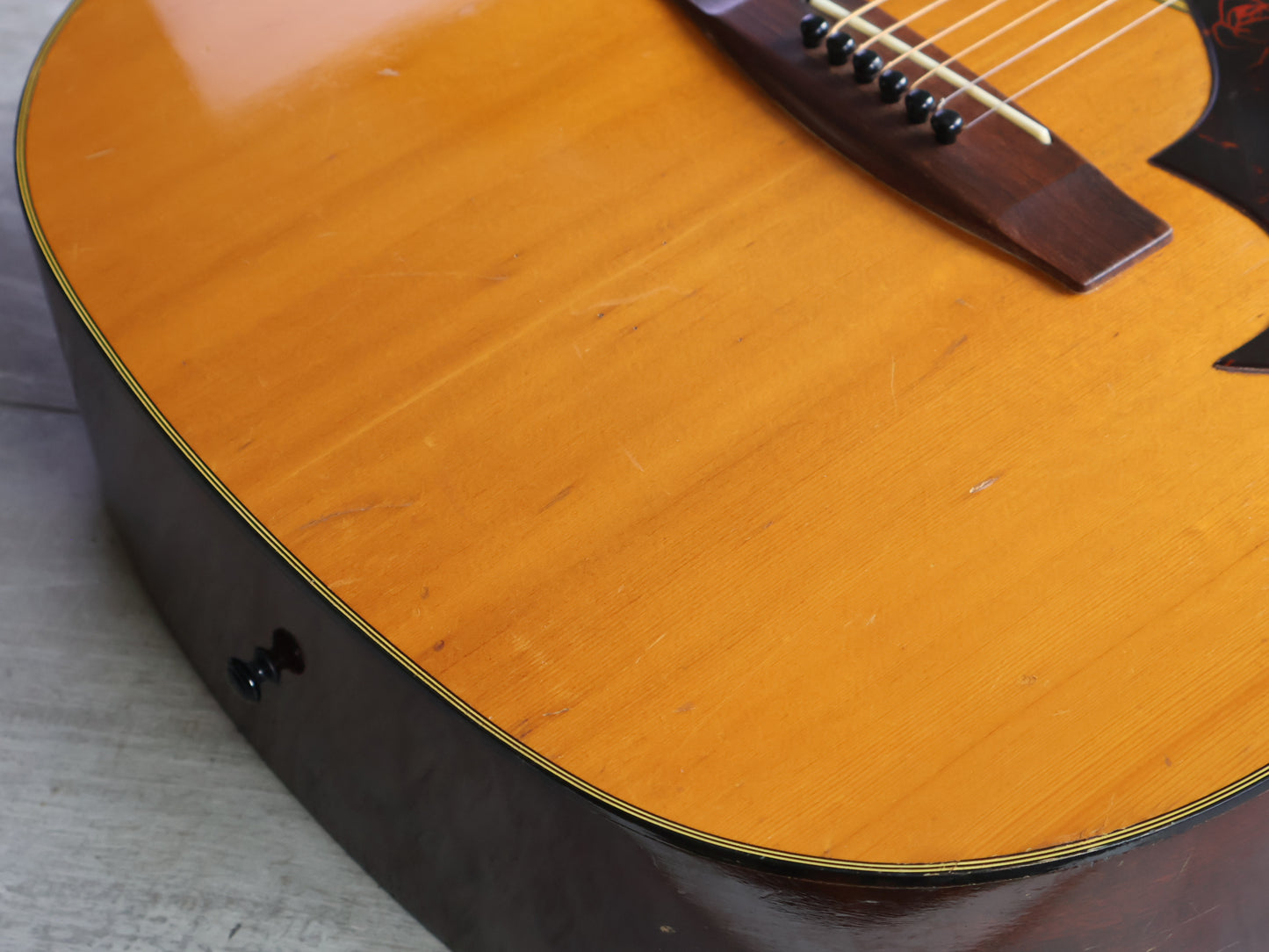 1970's Yamaha Japan FG-160 Folk Acoustic Guitar (Dove)