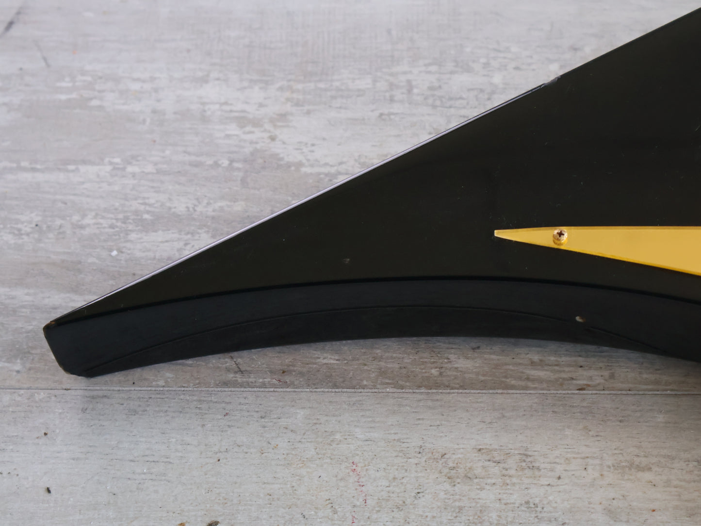 1990's Charvel (by Jackson Japan) 610-RR Short Scale Mini Randy Rhoads Flying V (Black/Gold)