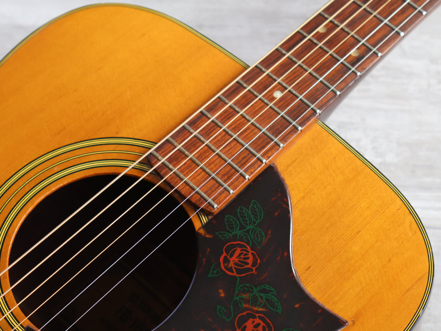 1970's Yamaha Japan FG-160 Folk Acoustic Guitar (Dove)