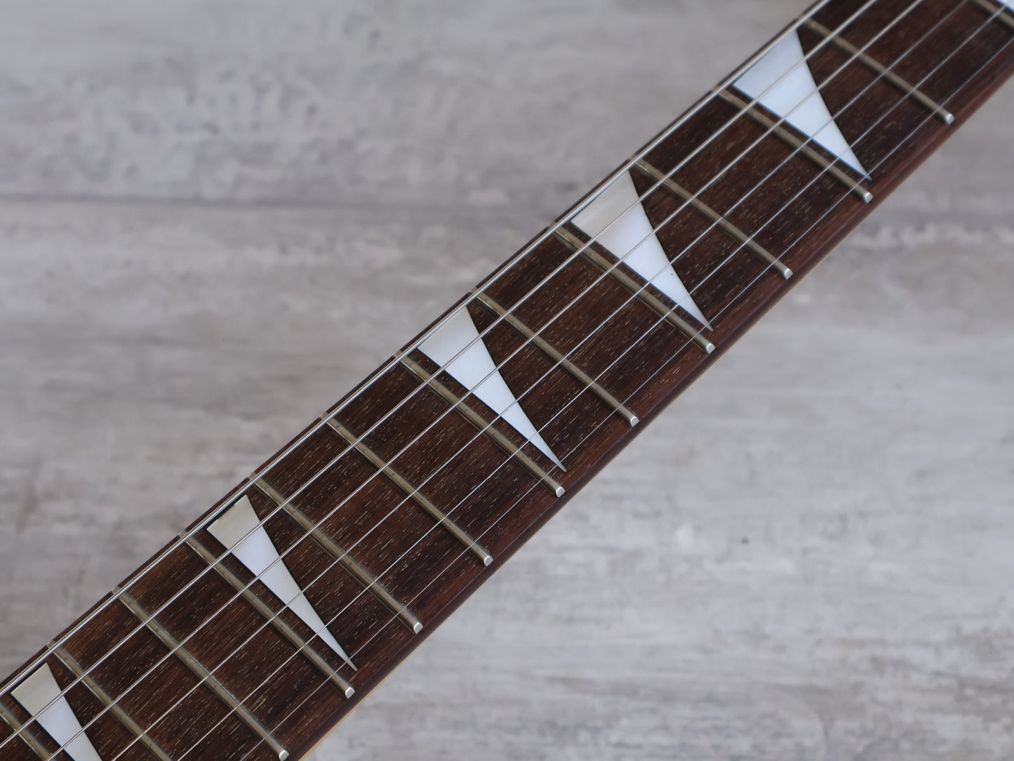 1990's Charvel (by Jackson Japan) 610-RR Short Scale Mini Randy Rhoads Flying V (Black/Gold)