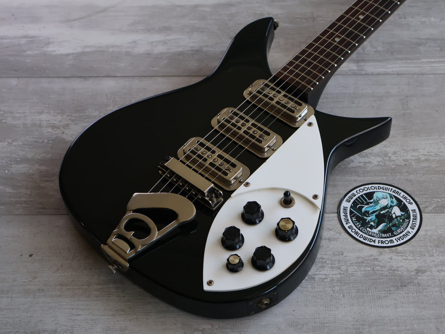 1983 Greco Japan JLG75 John Lennon Model (Black)