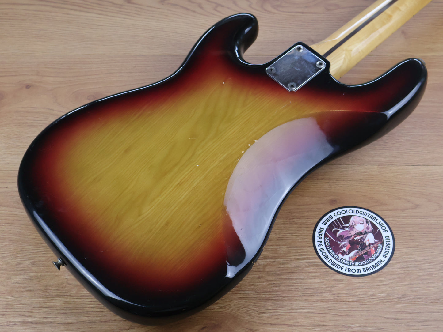 1978 Heerby Japan (by Kasuga) PB-550 Precision Bass (Sunburst)