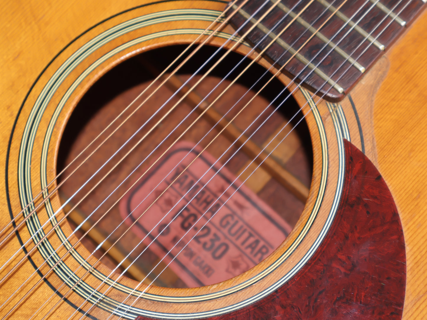 1970's Yamaha FG-230 Red Label 12-String Acoustic