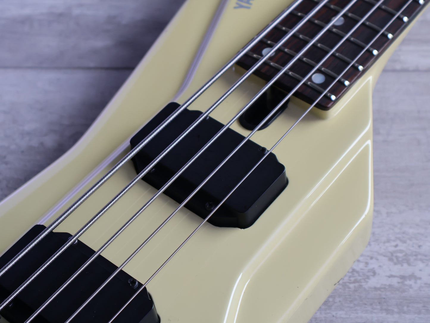 1990's Yamaha BX-5 Headless 5-String Neckthrough Bass (White)