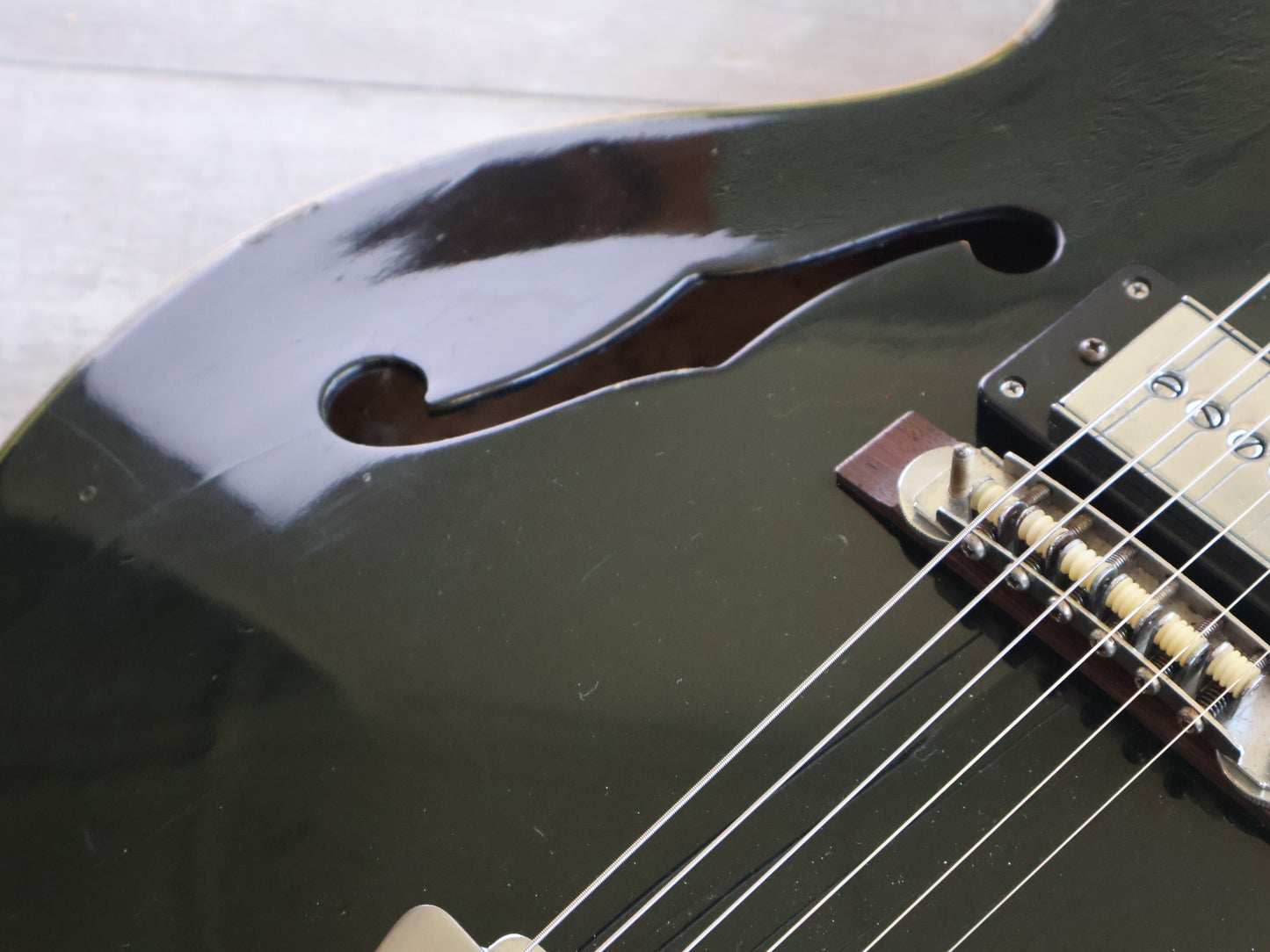 1960's Domino Japan Hollowbody (Black)