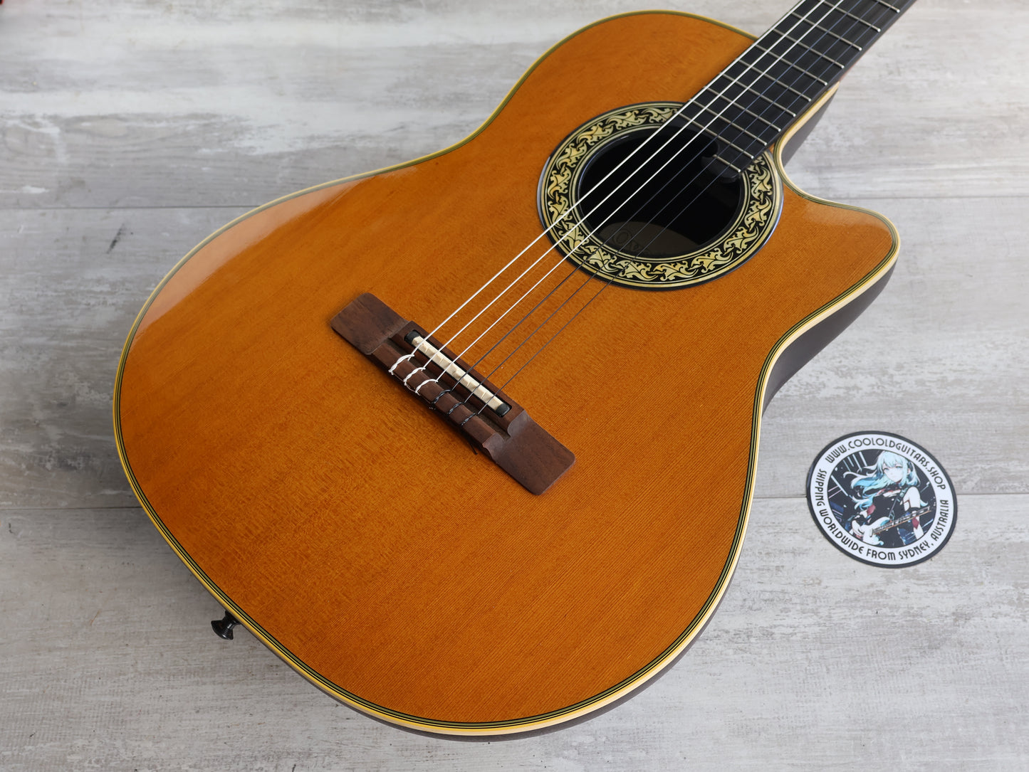 Ovation 1863 Classic Nylon String Classical w/Pickup